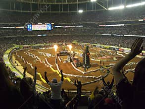 AMA Supercross in Atlanta, Georgia