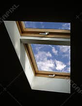 Window to sky