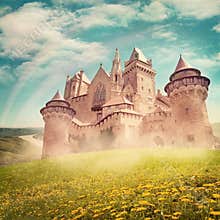 Fairy tale princess castle
