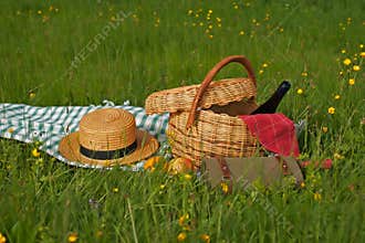 Basket of picnic