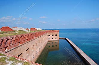 Coastal fort jefferson