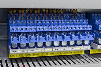 Electric relays in industry
