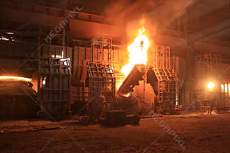 Steelmaking furnace