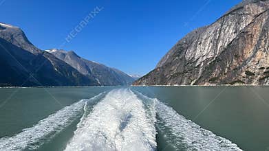 Endicott Arm near Juneau in Alaska