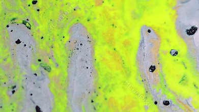 Abstract background pigment blend yellow beige