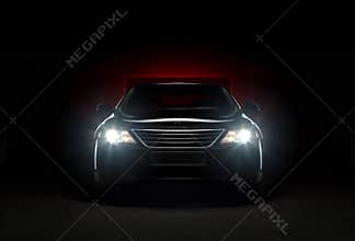 Modern luxury car
