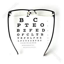 Eye chart test