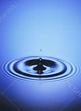 Blue Water Drop