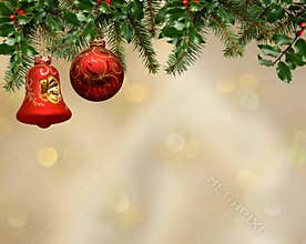Christmas Ornament Background