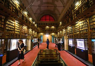 Biblioteca and Pinacoteca Ambrosiana in Milan, Italy