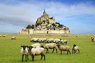 Mont Saint Michel.