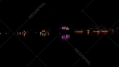 Night Scenes - Landscape on the Borromean islands