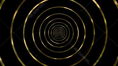Animated of ellipses luxury background