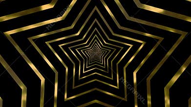 Animated of Luxury stars background