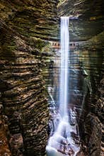 Cavern Cascade in Watkins Glen State Park