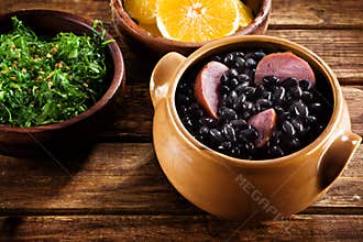 Feijoada, Brazilian traditional meal.