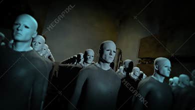 Android People Watching Video Screen