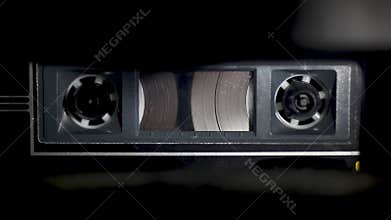 Audio Cassette Tape Playing