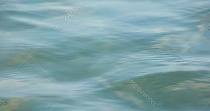 On Phu Quoc Island, water, seaweed, view from a motorboat down