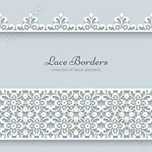 Lace borders