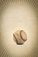 Vintage baseball background