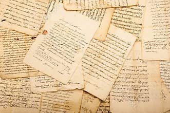 Vintage letters