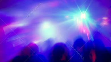 Night Club Party Scene