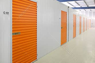 Self storage units