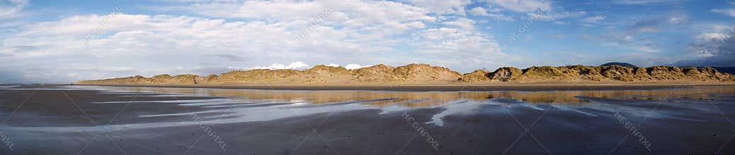 Panoramic in Barmouth. Wales