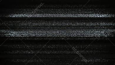 Distorted static noise effect adds edgy retro glitch to video projects and motion graphics now