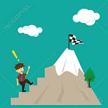 Achievement Illustration Vector