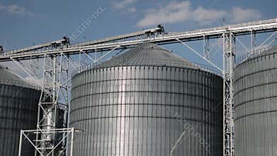 Metallic exterior, Building metal, Silo construction