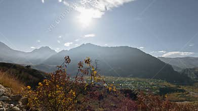 A high-speed off-road and dirt road ride. Shot with an action camera and no motion blur.
