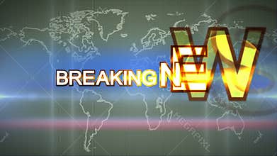 Planet Abstract background for breaking news