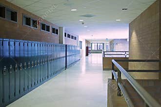 School Hallway