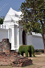 Lop Buri, Thailand: Topiary Elephant & Palace Gate