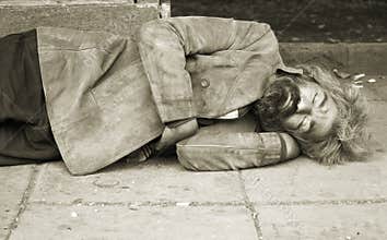 Homeless person