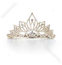 Tiara or diadem with reflection