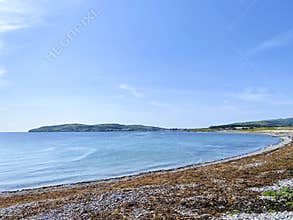Looking across the bay towards Castletown, Isle of Man