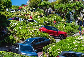 Flower Street at san francisco