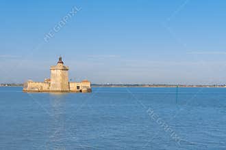 Fort Louvois at high tide, Charente-Maritime, France