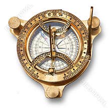 Old measuring instrument for navigation