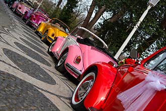 Old-time car, automobile, classic, vehicle, antique, design, style, detail, oldtimer, shiny, stylish, colorful, street, background