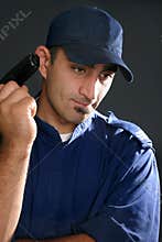 Armed security guard