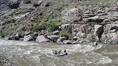 Rafters on the Arkansas River