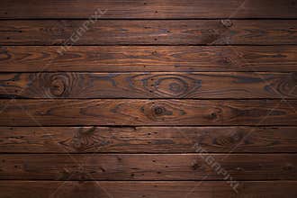 Planks of dark old wood texture background