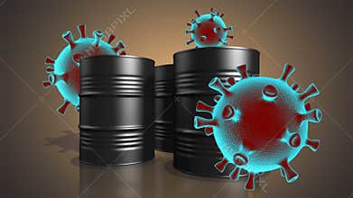 COVID-19. Oil industry in quarantine period.