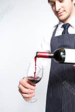 Young waiter