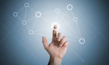 Touch screen display