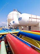 Gas tanks for storage LPG propane and propylene ga